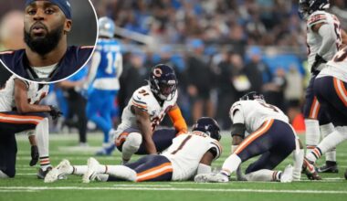 Bears star cornerback Jaylon Johnson out indefinitely