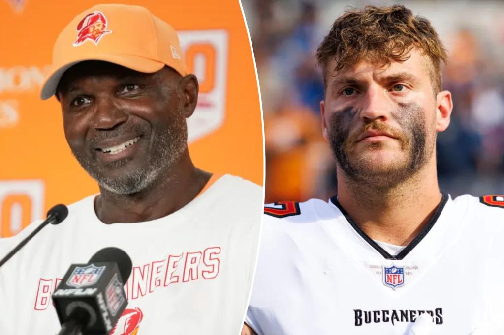 Todd Bowles jokes he and Bucs' Payne Durham are 'secret lovers' in cheeky presser