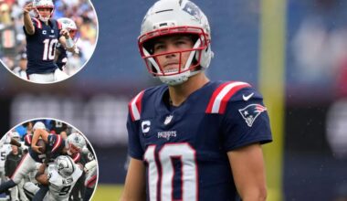 Drake Maye panic begins after Patriots lose in 'sloppy' opener
