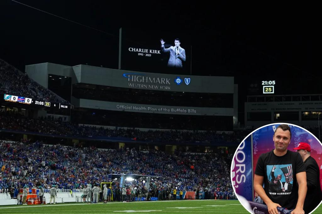 Bills joined list of NFL teams to honor Charlie Kirk during 'TNF'