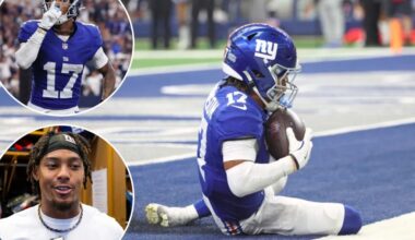 Wan'Dale Robinson opens up to The Post about Giants breakout