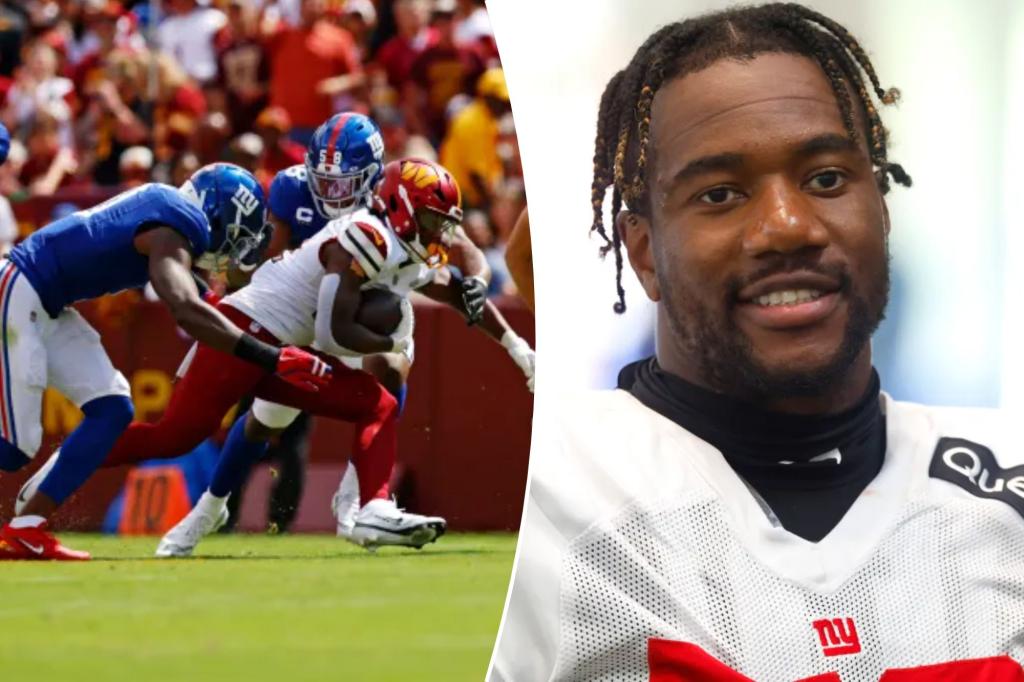 Bobby Okereke pushes back on criticism of his Giants tackling