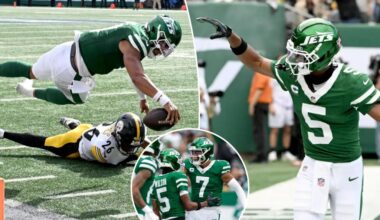 Garrett Wilson not surprised by Justin Fields' electric Jets debut