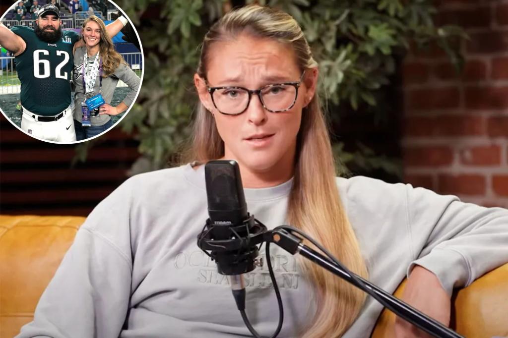 Kylie Kelce reveals her awkward 'welcome to the NFL' moment