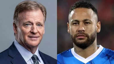 Neymar Jr. and George Goodell jersey swap buzz takes over NFL opener in Brazil as Chiefs face Chargers