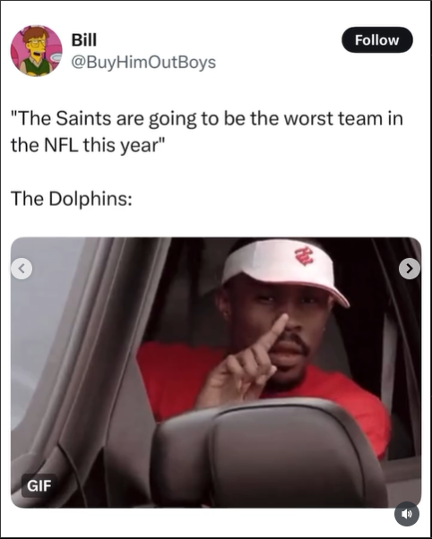 (Image via Complex Sports IG) NFL-DOLPHINS-2025