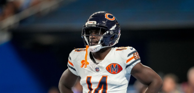 “Mr. Photobomb”: Chicago Bears WR Olamide Zaccheaus loves to fly across cameras to add fun factor to touchdowns