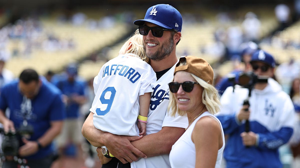 Matthew Stafford and Kelly Stafford