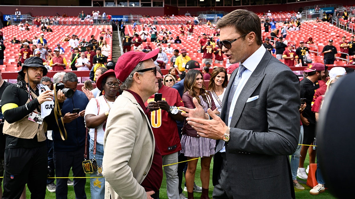 Tom Brady and Josh Harris