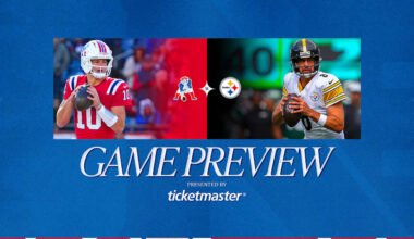 Pittsburgh Steelers at New England Patriots