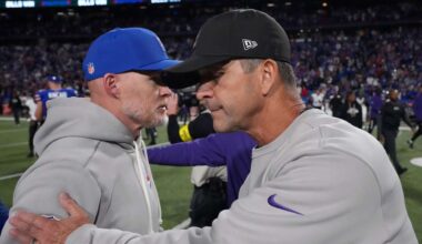 John Harbaugh says Ravens 'need to be really thoughtful' in end-game approach after Bills loss
