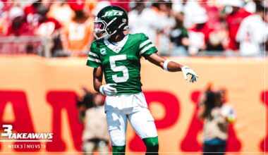 3 Takeaways | QB Tyrod Taylor Delivers Late, WR Garrett Wilson Joins Elite Company