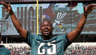 LeSean McCoy is a first-time nominee for the Pro Football Hall of Fame