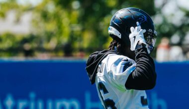 Panthers will wear a player-favorite helmet for home opener