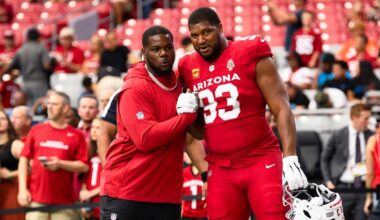 Cardinals open practice window for DL Bilal Nichols on PUP, and sign RB Michael Carter to 53-man roster