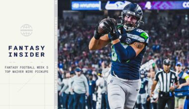 Top Week 5 Pickups At Each Position 