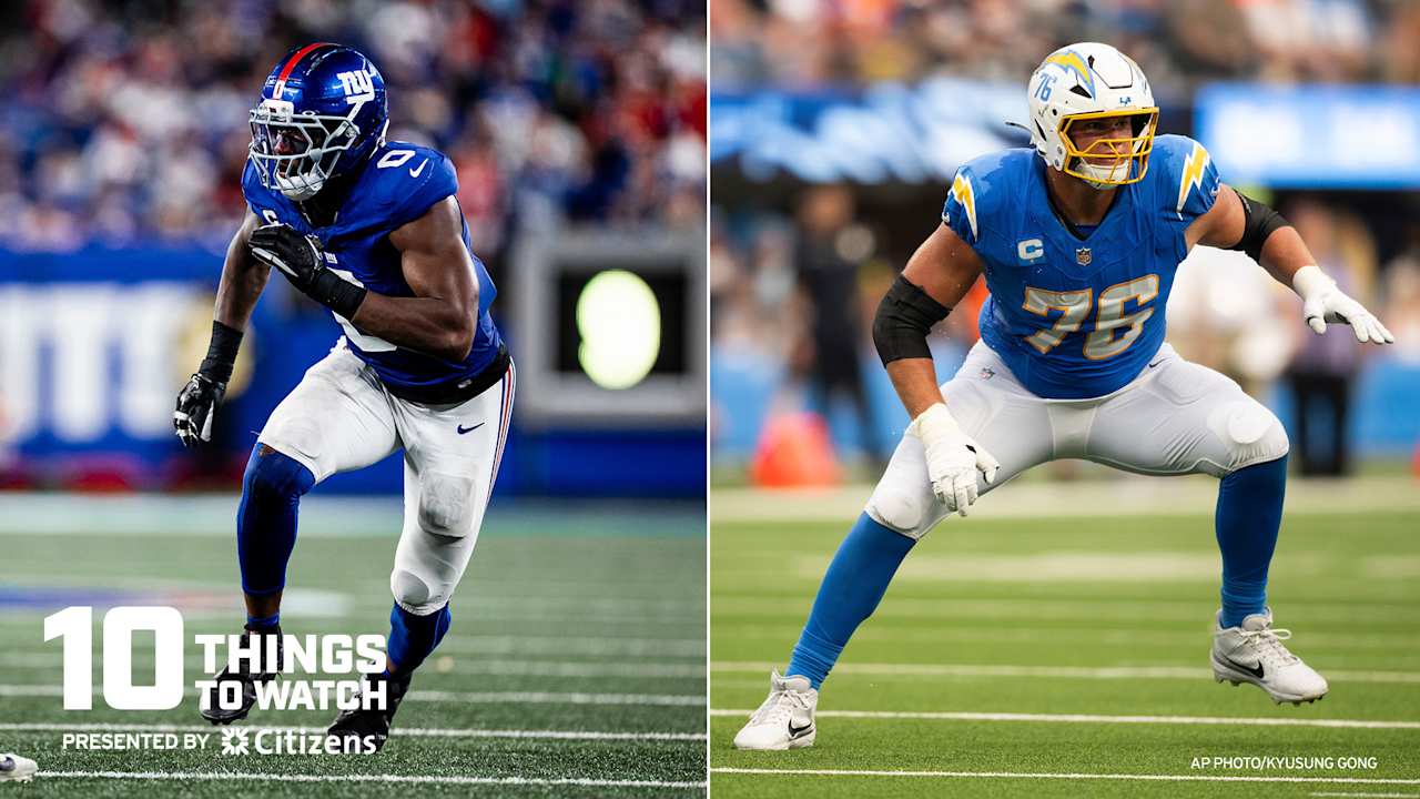 10 things to watch in Giants vs. Chargers