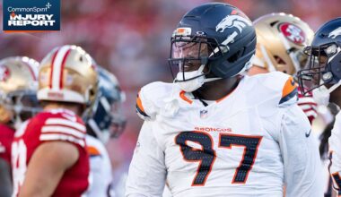 DT Malcolm Roach, OLB Dondrea Tillman added to Broncos' practice report ahead of Week 1 game vs. Titans