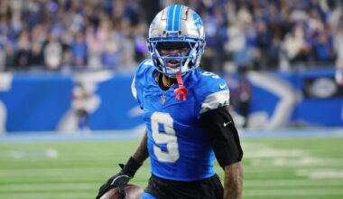 Lions, WR Jameson Williams agree to three-year extension worth up to $83 million