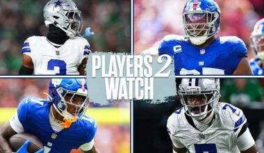 Biggest players in Sunday's home opener