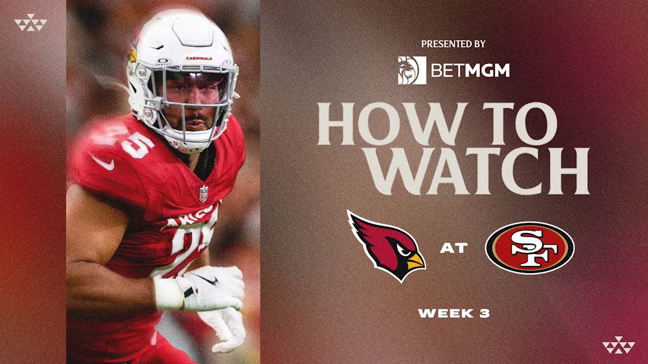 Cardinals at 49ers, Week 3