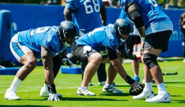 Offensive line ready for Cade Mays and Chandler Zavala to step up, again