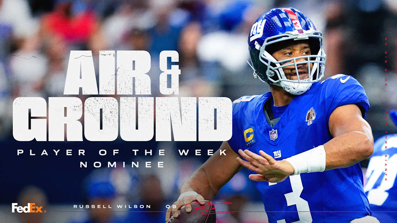 Russell Wilson nominated for FedEx Air & Ground Player of the Week
