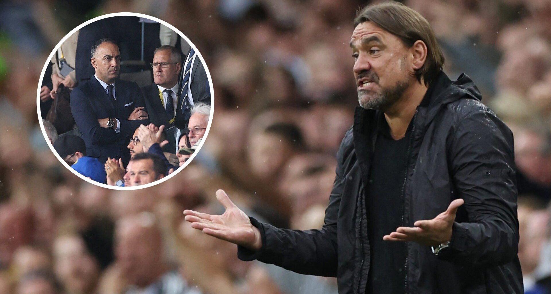 Leeds United boss Daniel Farke claimed to have sent a secret shot at the 49ers
