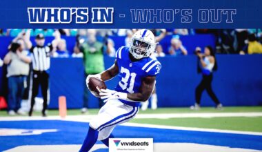 Colts do not rule out any players for Week 1 game vs. Miami Dolphins