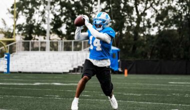 Who could step up for the Detroit Lions this week?