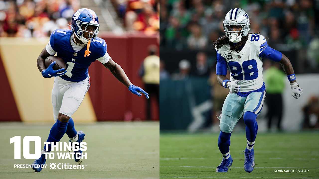 10 things to watch in Giants vs. Cowboys