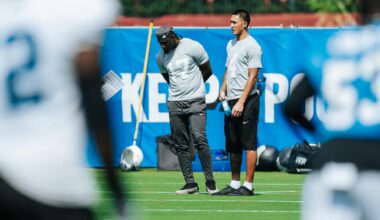 WRs Tetairoa McMillan and Xavier Legette "day-to-day"