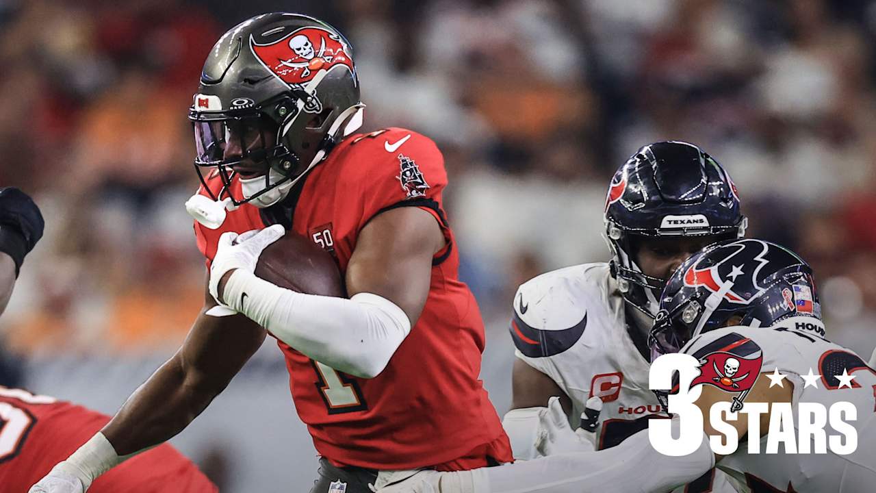 3 Bucs Standouts Against the Texans in Week Two