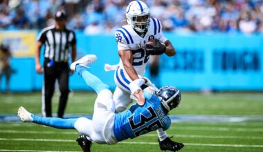 Jonathan Taylor nominated for Week 3 FedEx Ground Player of the Week