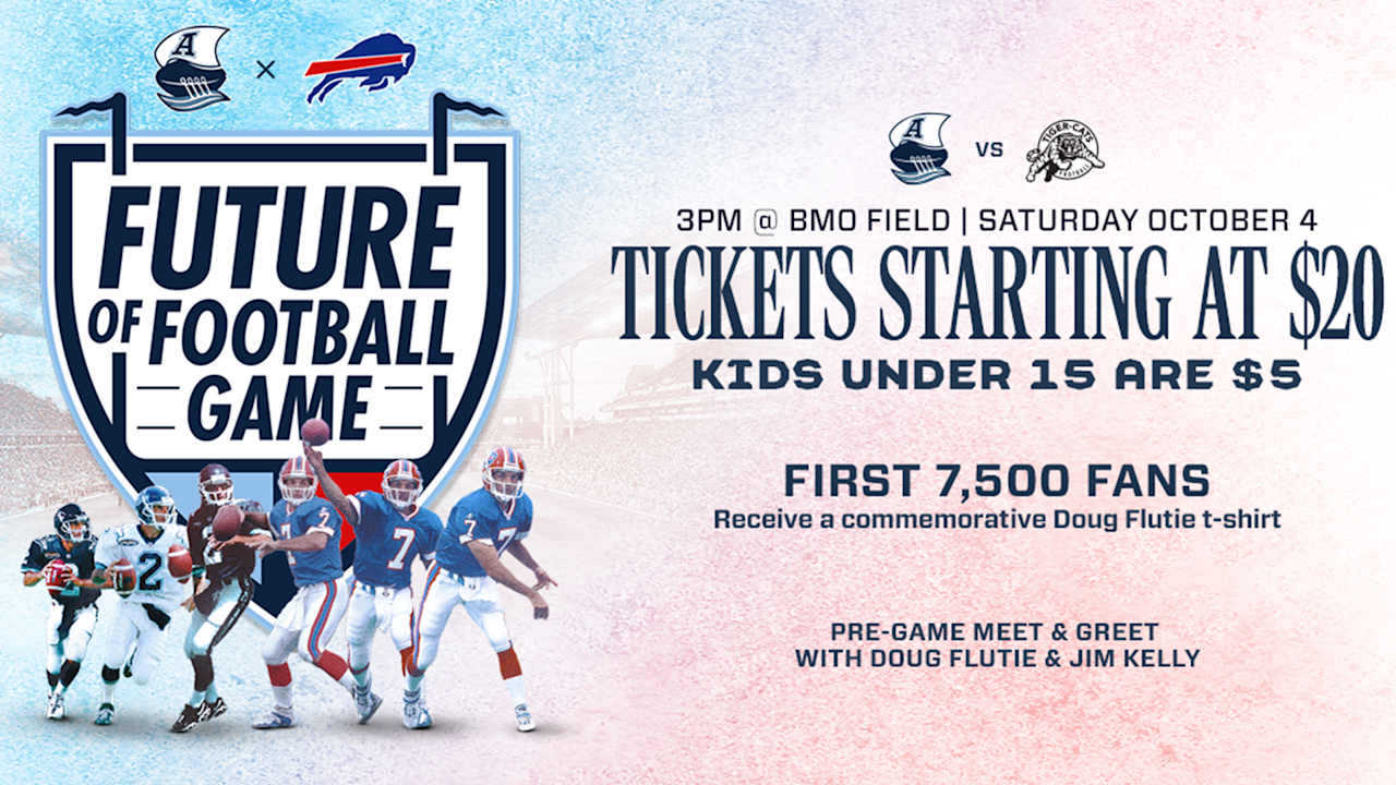 Toronto Argonauts to Host ‘Future of Football Game’ in Partnership with the Buffalo Bills