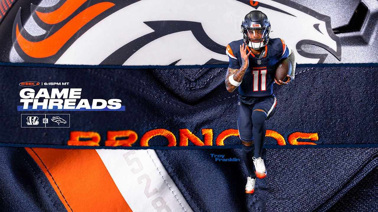 Broncos to debut all-Midnight Navy uniform combination vs. Bengals