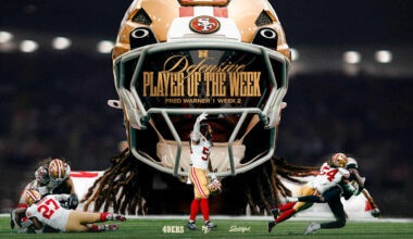 Fred Warner Named NFC Defensive Player of the Week vs. Saints