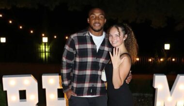Patriots rookie running back TreVeyon Henderson announces engagement
