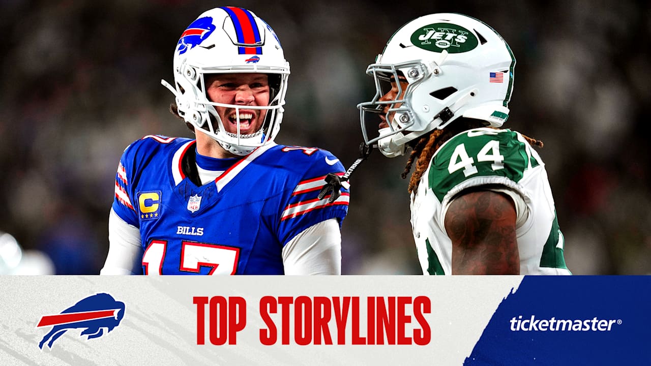 Top 5 storylines to follow for Buffalo Bills vs. New York Jets