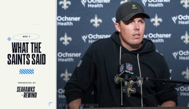 What The Saints Said Following Their 44-13 Loss At The Seahawks
