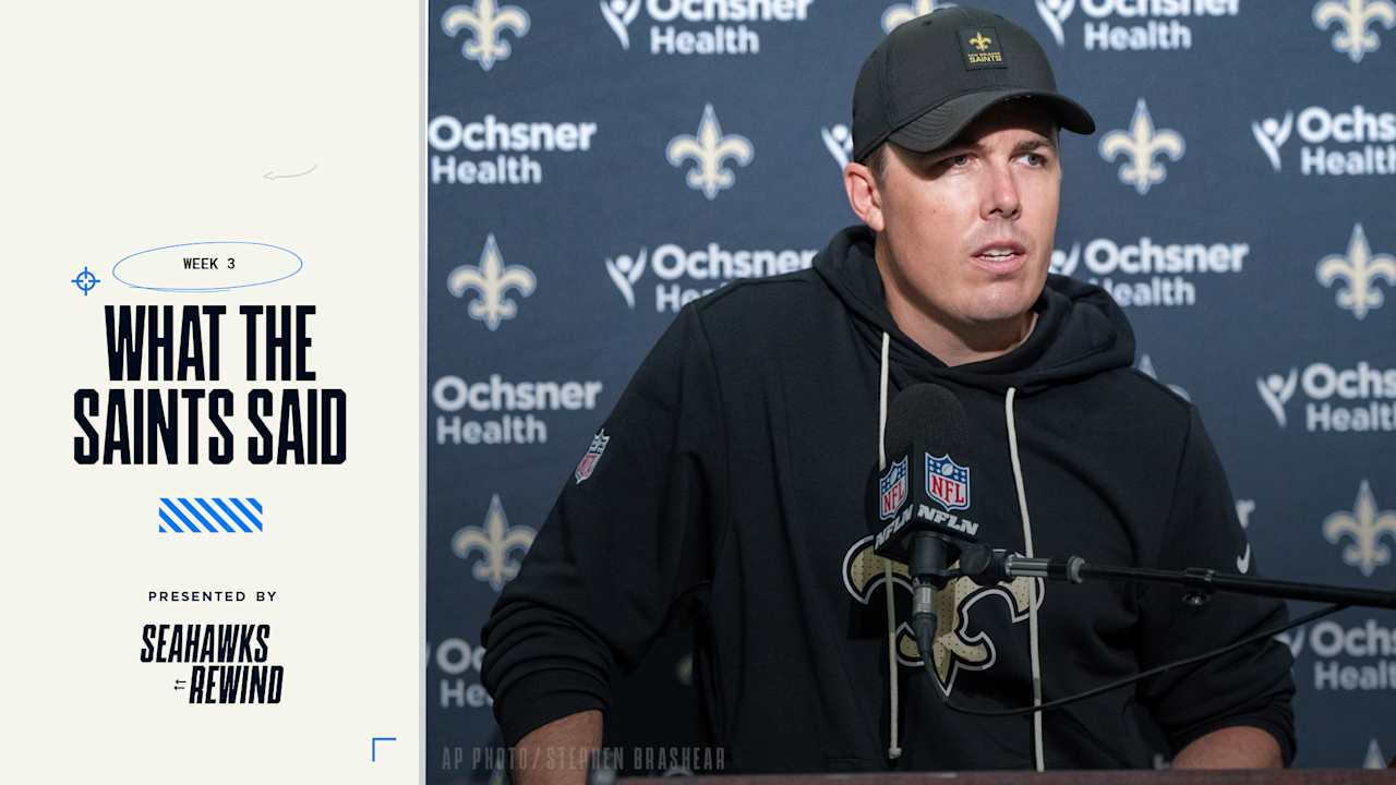 What The Saints Said Following Their 44-13 Loss At The Seahawks