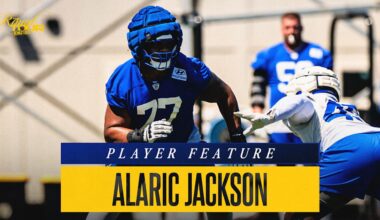 How Rams offensive lineman Alaric Jackson 'did everything in his power' to deal blood clots, get healthy ahead of Week 1