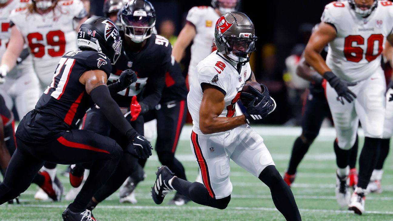 Emeka Egbuka gets NFL career off to a swashbuckling start with Tampa Bay Buccaneers debut win