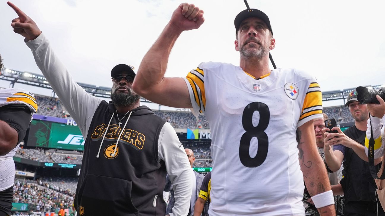 Aaron Rodgers wins Steelers debut, shows Jets 'I still can' play