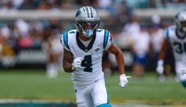 Panthers see promise in rookie Tetairoa McMillan's NFL debut
