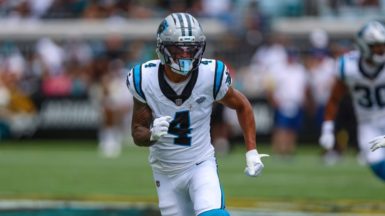 Panthers see promise in rookie Tetairoa McMillan's NFL debut