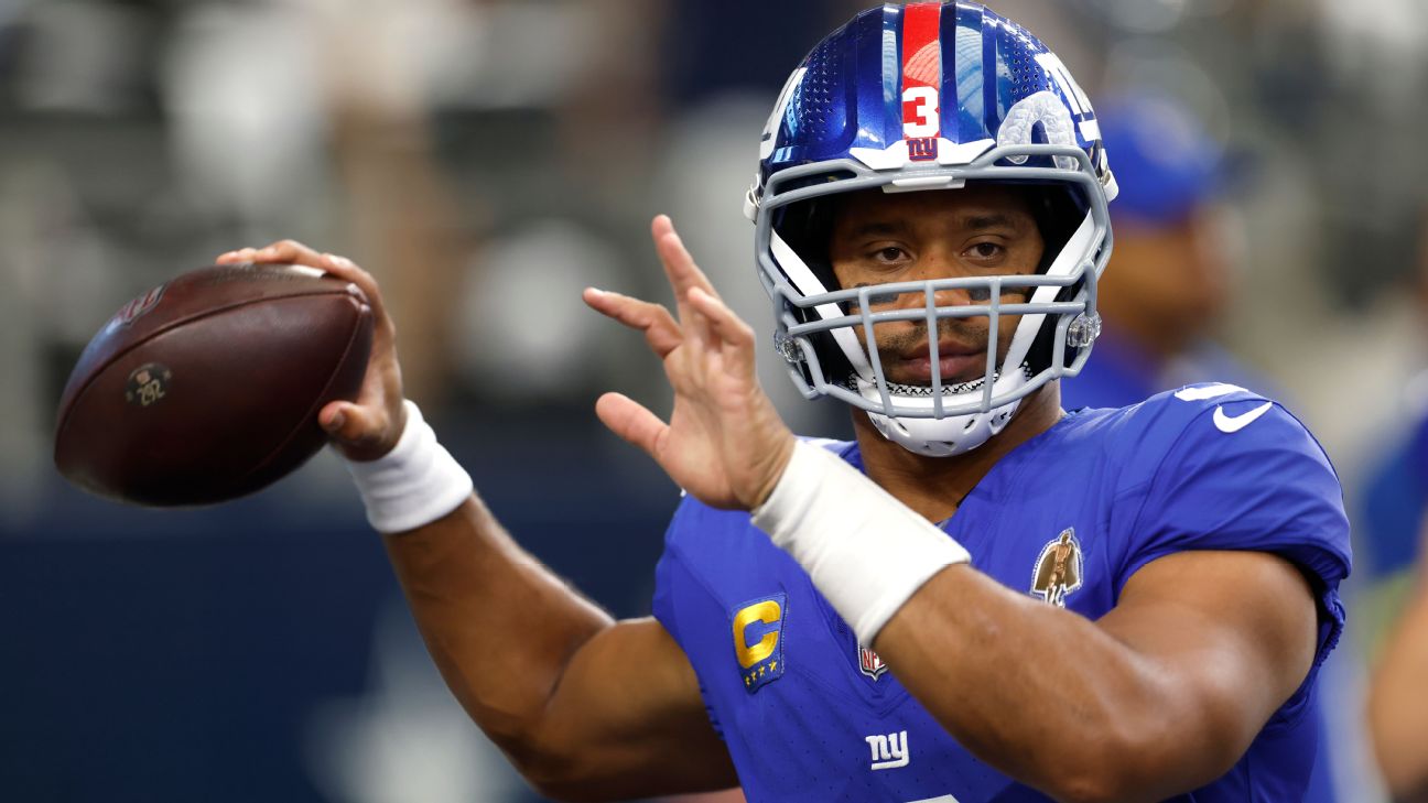 Giants' Russell Wilson answers 'the call,' stars in OT loss