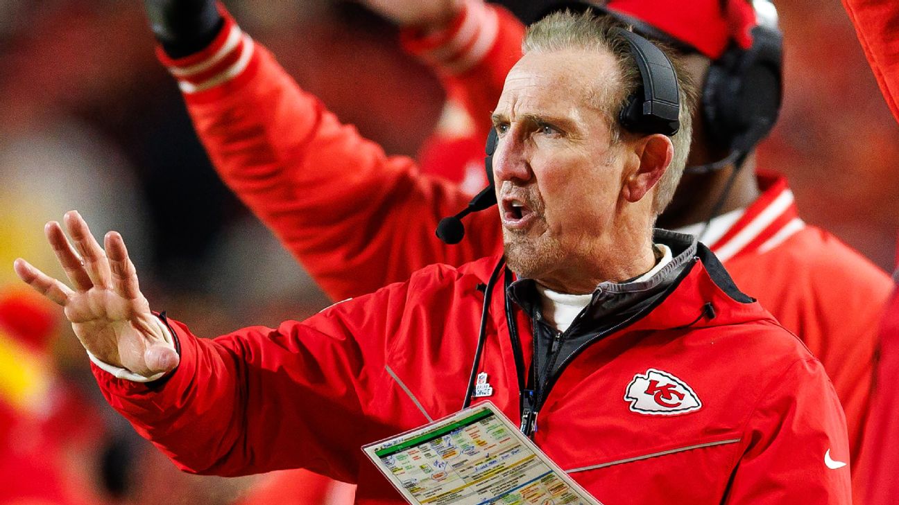 Chiefs DC Steve Spagnuolo's QB roots fueling legendary career
