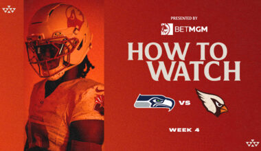 Seahawks at Cardinals, Week 4
