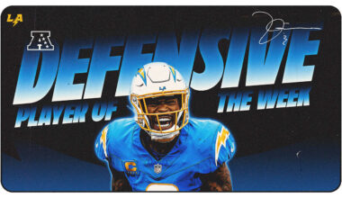 Derwin James Named AFC Defensive Player of the Week